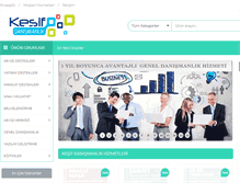 Tablet Screenshot of kesifdanismanlik.com.tr